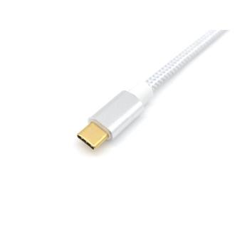 Cable Equip USB Tipo C 3.2 macho/macho transferencia 10G 5A 0.5m blanco