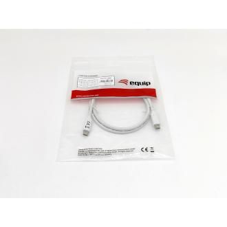 Cable Equip USB tipo C 3.2 macho/macho transferencia 5G 3A 60w 1m blanco