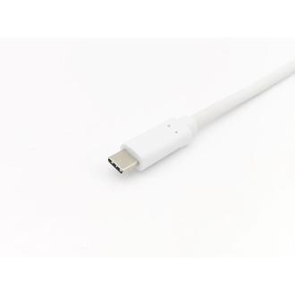 Cable Equip USB tipo C 3.2 macho/macho transferencia 5G 3A 60w 1m blanco