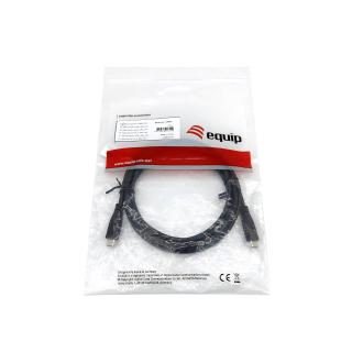 Cable Equip USB tipo C 3.0 macho/macho 3m negro