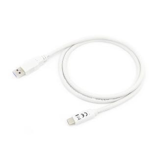 Cable Equip USB-A 3.2 macho a USB tipo C macho transferencia 5G 3A 2M blanco