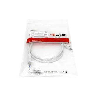 Cable Equip USB-A 3.2 macho a USB tipo C macho transferencia 5G 3A 2M blanco