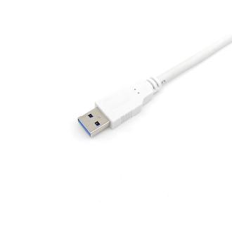 Cable Equip USB-A 3.2 macho a USB tipo C macho transferencia 5G 3A 2M blanco