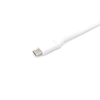 Cable Equip USB-A 3.2 macho a USB tipo C macho transferencia 5G 3A 2M blanco