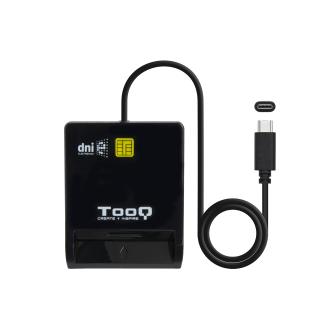 Lector externo DNIe y SIM TooQ TQR-211B USB Tipo C