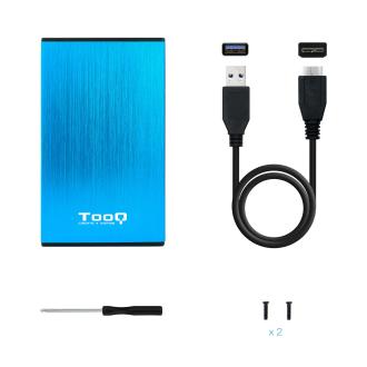 Caja externa Tooq HD TQE-2527BL 2.5" USB 3.0 azul
