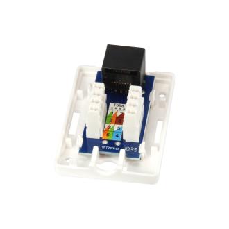 Roseta de superficie Equip Cat5E 1 hembra RJ45