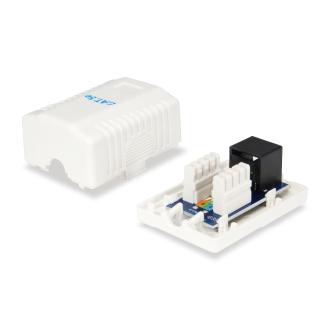 Roseta de superficie Equip Cat5E 1 hembra RJ45
