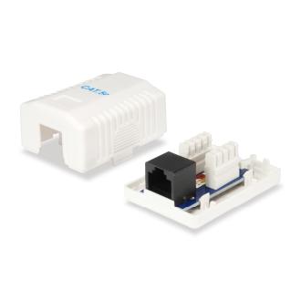 Roseta de superficie Equip Cat5E 1 hembra RJ45