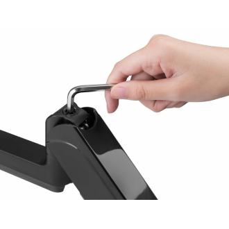 Soporte de mesa Equip 650133 de 17" a 32" 2 pantallas con brazos de gas