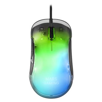 Ratón Mars Gaming MMGlow 12800 DPI Chroma-Glow