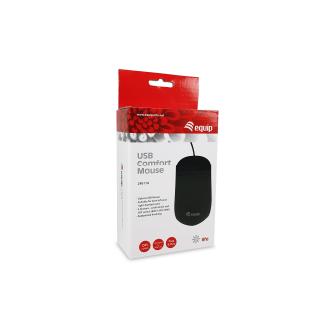 Ratón Equip Life Comfort 4 botones 1600 DPI USBnegro