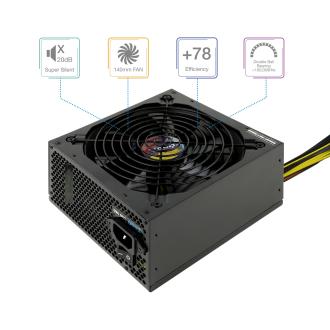 Fuente TooQ TQAPOLO-600SP 600W