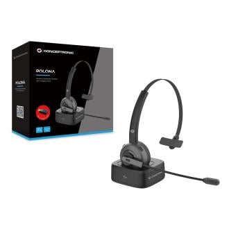 Auricular bluetooth Conceptronic con base de carga