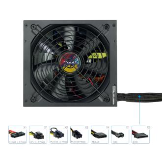 Fuente TooQ TQAPOLO-750SP 750W