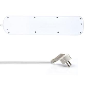 Regleta Ewent EW3932-5M 6 tomas interruptores 5m blanca