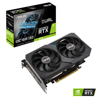 Tarjeta gráfica ASUS Dual RTX 3060 OC V2 12GB GDDR6