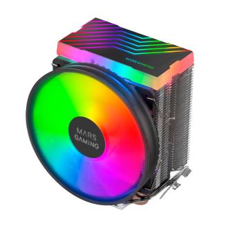 Ventilador de CPU Mars Gaming MCPU33 Dual RGB 140W