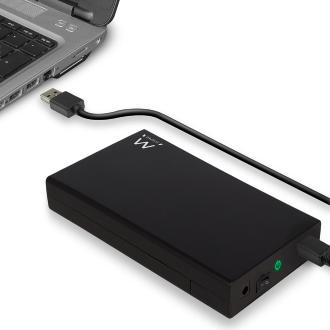 Caja externa Ewent EW7056 3.5" USB 3.0 negra