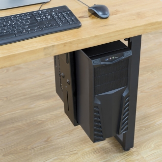 Soporte colgante de escritorio Ewent ew1293 para cpu ajustable