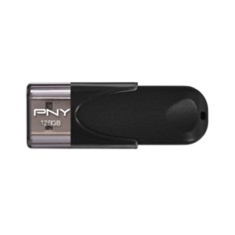 MEMORIA USB 2.0 PNY ATTACHE 4 128GB NEGRO
