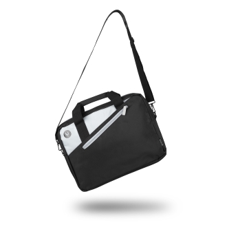 Maletín de portátil NGS Ginger 14" negro/gris