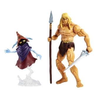 Figura mattel masters of the universe revelation he - man savage deluxe