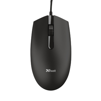 Ratón Trust Basi 1200 DPI USB negro