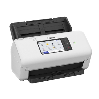 Escáner documental Brother ADS-4700W 80 ppm dúplex Wi-Fi red