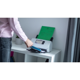 Escáner documental Brother ADS-4700W 80 ppm dúplex Wi-Fi red