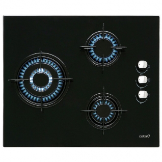 ENCIMERA CATA CI6021BK 3F CRISTAL GAS NATURAL