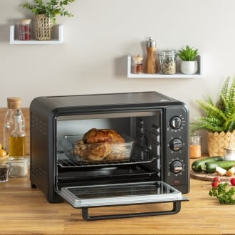 HORNO SOBREMESA MOULINEX OX4648 33L CONVEC. NEGRO