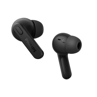 Auriculares Bluetooth Philips estuche de carga negro