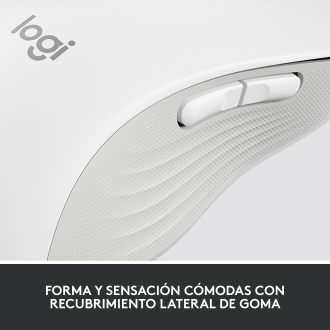Ratón inalámbrico Logitech M650 4000 DPI blanco