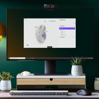 Ratón inalámbrico Logitech M650 4000 DPI blanco