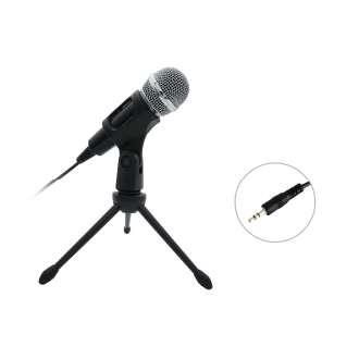 Micrófono de sobremesa Equip Life con conector jack de 3.5mm