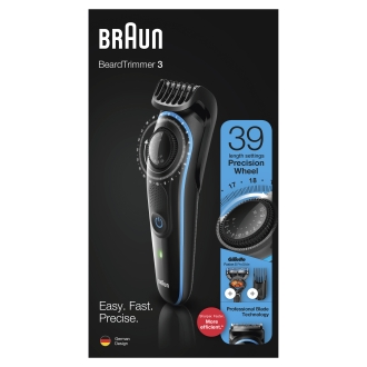 BARBERO CORTAPELOS BRAUN BT3240 + GILLETE FUSION