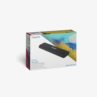 Caja externa TooQ TQE-2223B SSD M.2 NGFF/NVMe negro