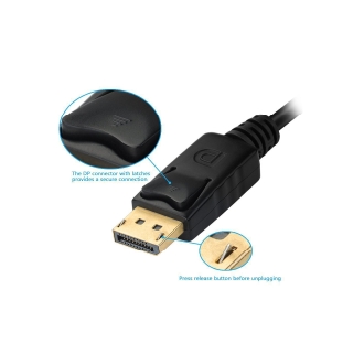 Adaptador Equip DisplayPort macho a VGA / HDMI / DVI