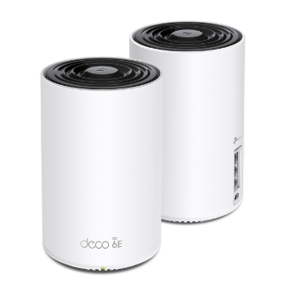 Punto de acceso Wi-Fi 6E Mesh TP-Link Deco X75 pack 2 uds