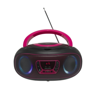 Radio CD Denver TCL-212 MP3 USB Bluetooth rosa