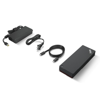 Adaptador USB tipo C Lenovo Thinkpad 2xthunderbolt 4 1xUSB-C 2xHDMI 2xDP 1xJack 3.5 1xGB Rj45 4xUSB-A 3.1