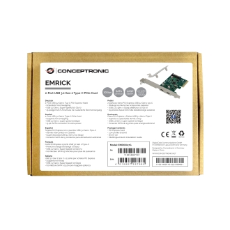 Controladora Conceptronic PCI-E 2 puertos USB tipo C