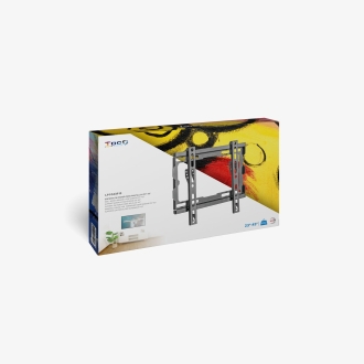 Soporte de pared TooQ LP1043F-B 23" a 43" fijo negro