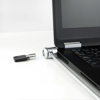 Cable de seguridad de portátil tipo Kensington TooQ con llave 1.5m