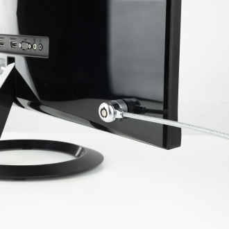 Cable de seguridad de portátil tipo Kensington TooQ con llave 1.5m