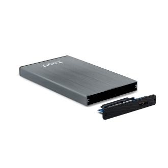 Caja externa Tooq HD TQE-2527G 2.5" USB 3.0 negro