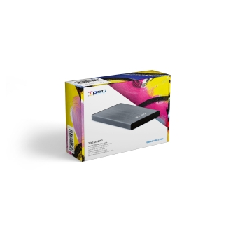 Caja externa Tooq HD TQE-2527G 2.5" USB 3.0 negro