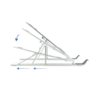 Soporte elevador portátil TooQ TQLRS0033-AL 15.6" aluminio plata