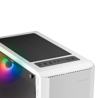 Caja ATX semitorre Mars Gaming MC-X2 blanco